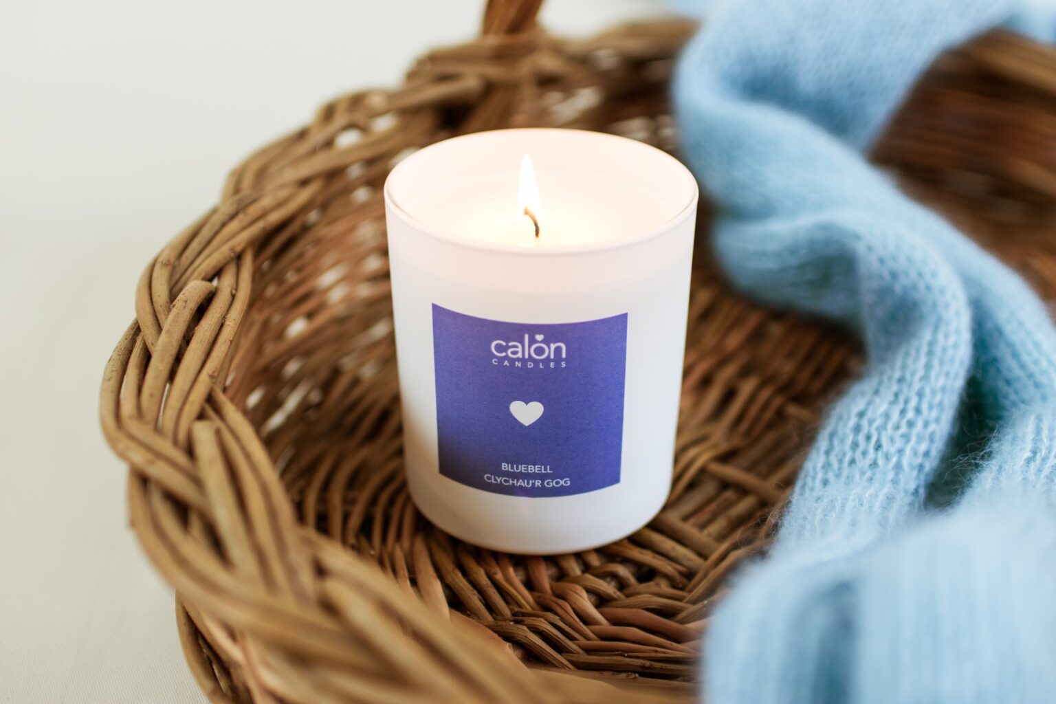 Bluebell Candle Floral Candle Welsh Candles Calon