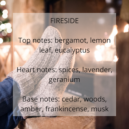 Fireside fragrance notes - Calon Candles
