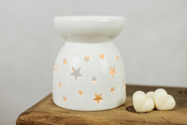 Star burner with wax melts