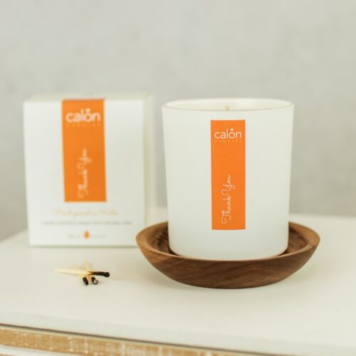 Thank You candle - with box