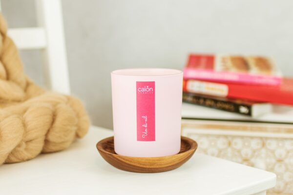 Un di ail candle - welsh pink jar candle