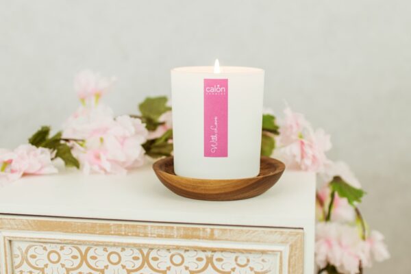 with love candle