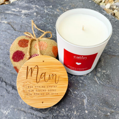 Mam personalised candle
