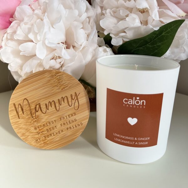 Mammy personalised candle
