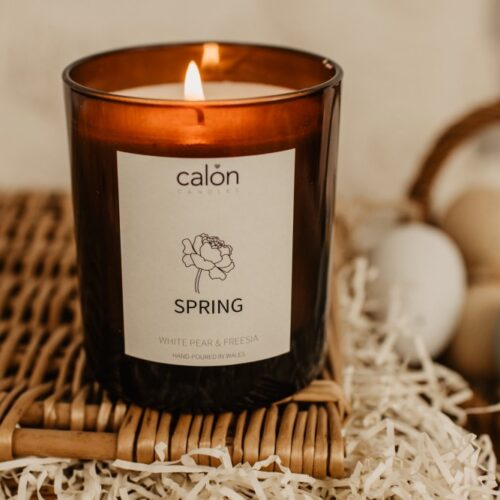 White Pear & Freesia spring candle no lid