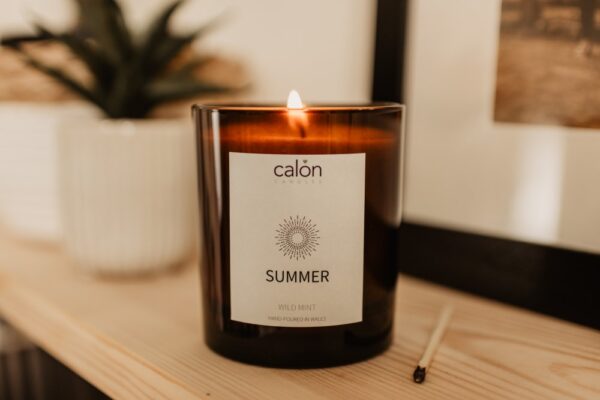 wild mint summer candle