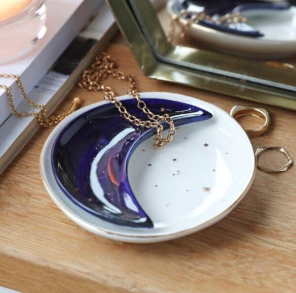 moon and star trinket dishes