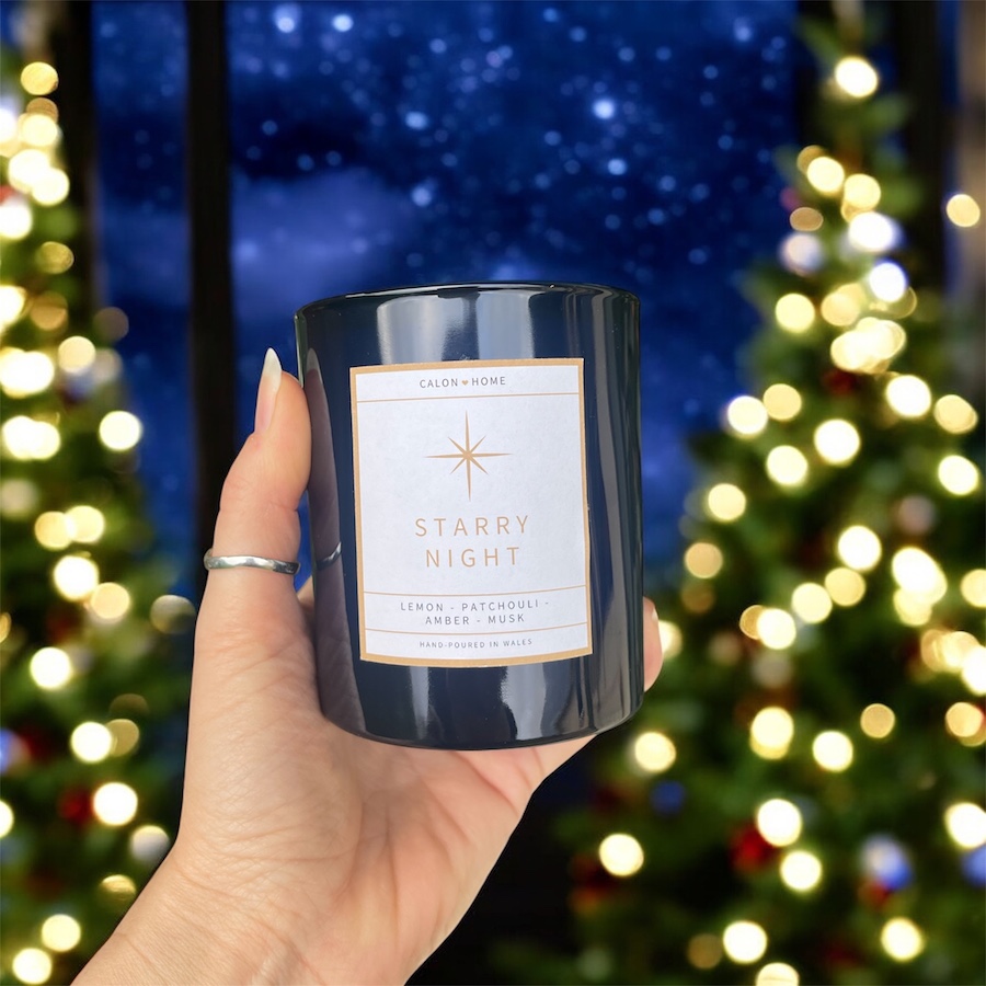 Starry Night Candle